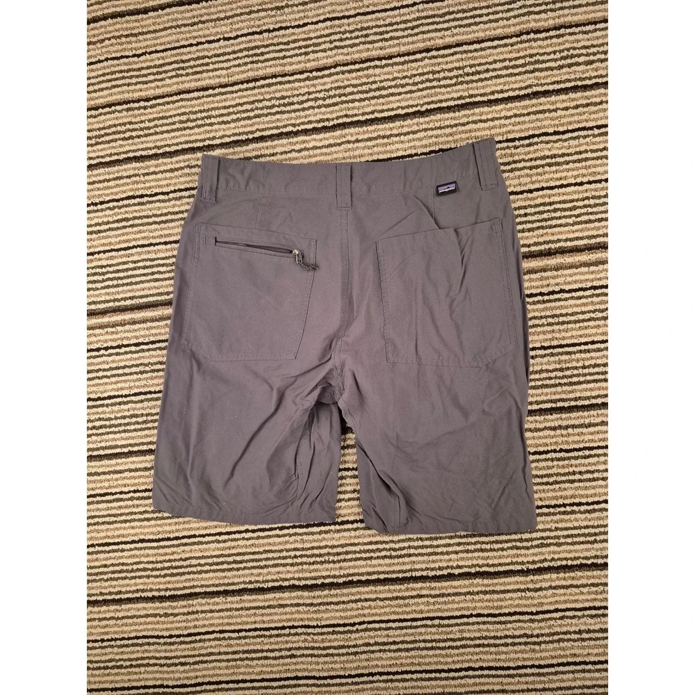 Patagonia Shorts Mens 32 Gray Hiking Outdoor Stretch Nylon